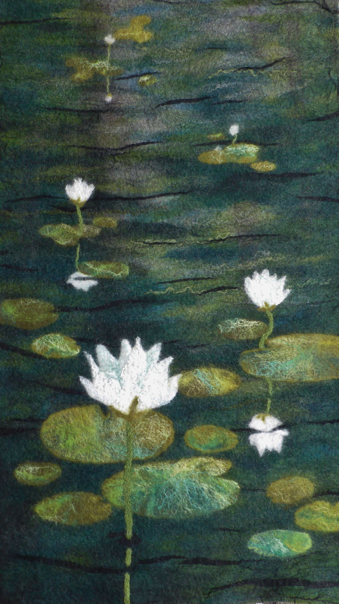 Water Lilies...Homage to Monet by Andrea McCallum