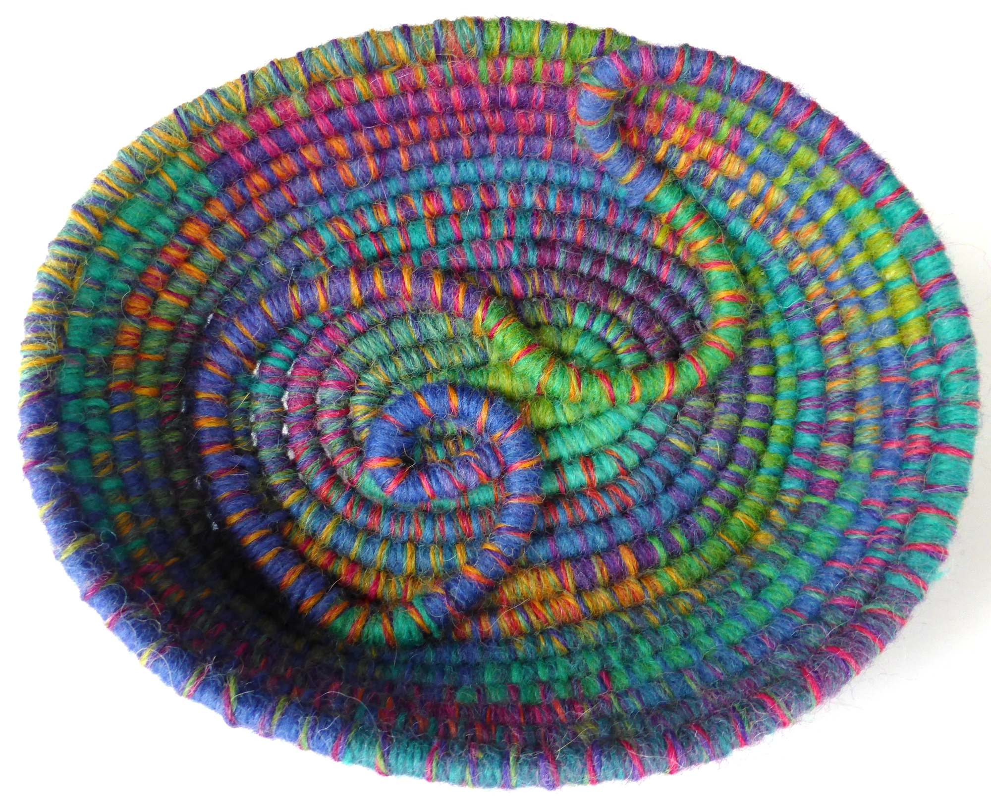 Opal Coil Basket (2014) Artwork by Andrea McCallum